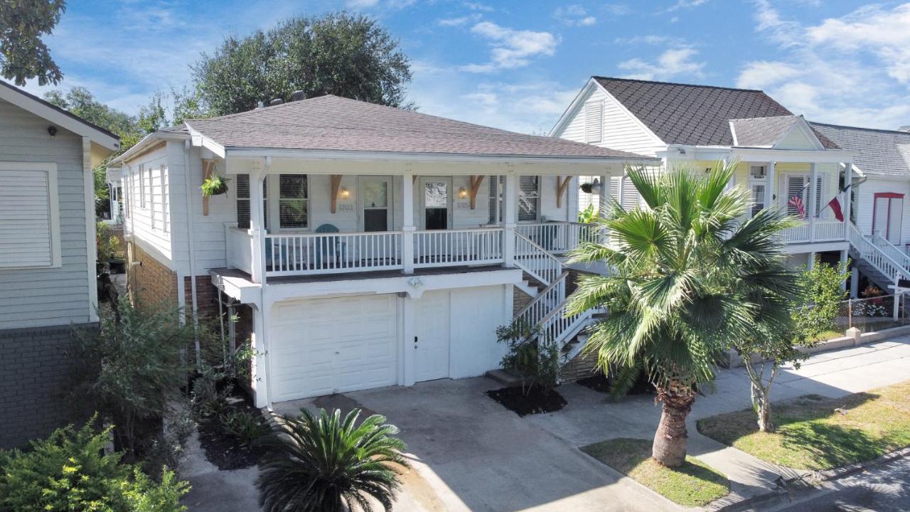 Cozy Historic Galveston House-8 Min Walk To Beach! Kültér fotó
