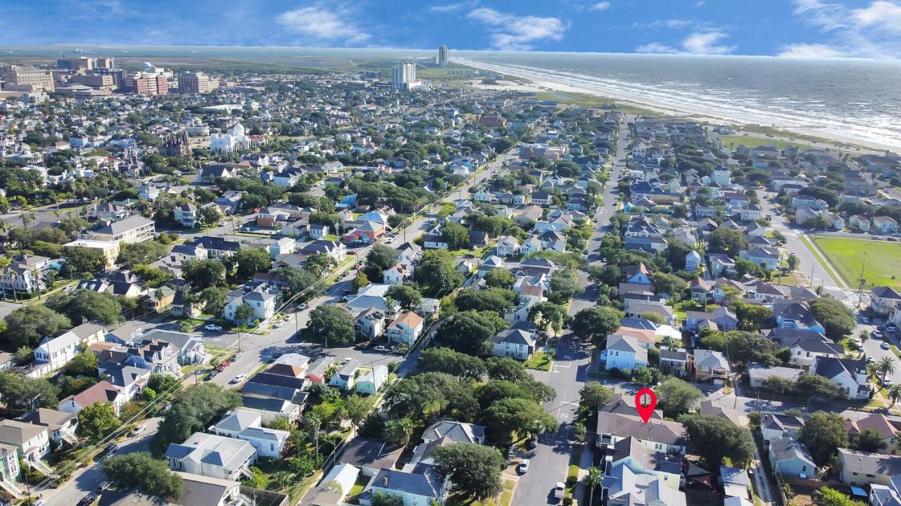 Cozy Historic Galveston House-8 Min Walk To Beach! Kültér fotó